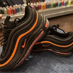 Nike Airmax orange and black